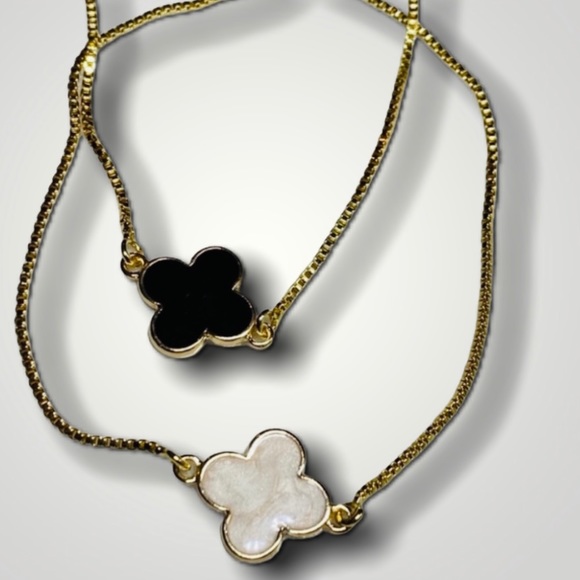 Jewelry - Clover bracelet adjustable bracelet choose color